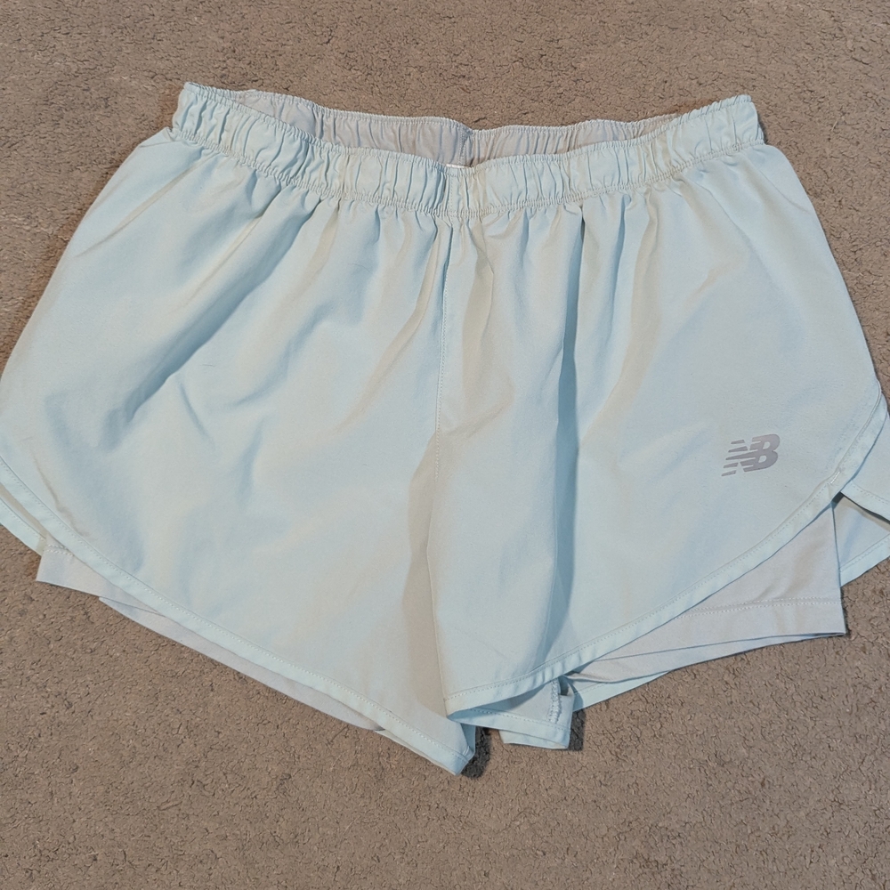 New Balance Blue Athletic Shorts Lightweight Design